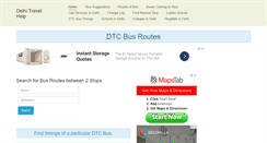 Desktop Screenshot of delhitravelhelp.in
